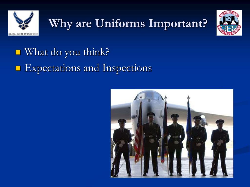Ppt Air Force Uniforms Wearing And Caring Powerpoint Presentation Free Download Id 278509