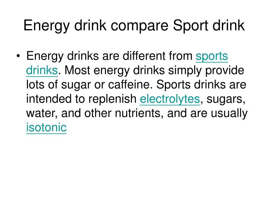 PPT - Energy Drink Advertising PowerPoint Presentation, free download ...