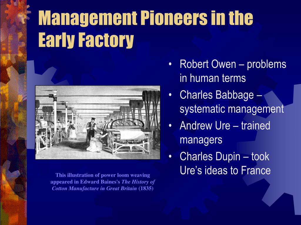early management pioneers The history of quality management can be traced all the way back to the middle ages work completed by journeymen and apprentices were evaluated and inspected by the skilled worker to ensure that quality standards were met in all aspects of the finished product, ensuring satisfaction of the buyer. early management pioneers The history of quality management can be traced all the way back to the middle ages work completed by journeymen and apprentices were evaluated and inspected by the skilled worker to ensure that quality standards were met in all aspects of the finished product, ensuring satisfaction of the buyer.
