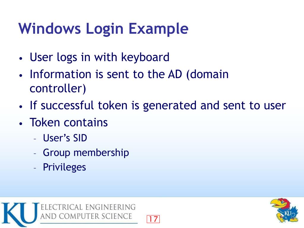Windows Domain Login Script Example PPT - Chapter 23 – Linux Security Chapter 24 – Windows and Windows ...