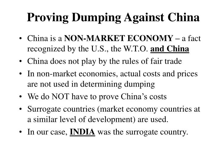 PPT - The Chinese Anti-Dumping Investigation: An Update PowerPoint ...