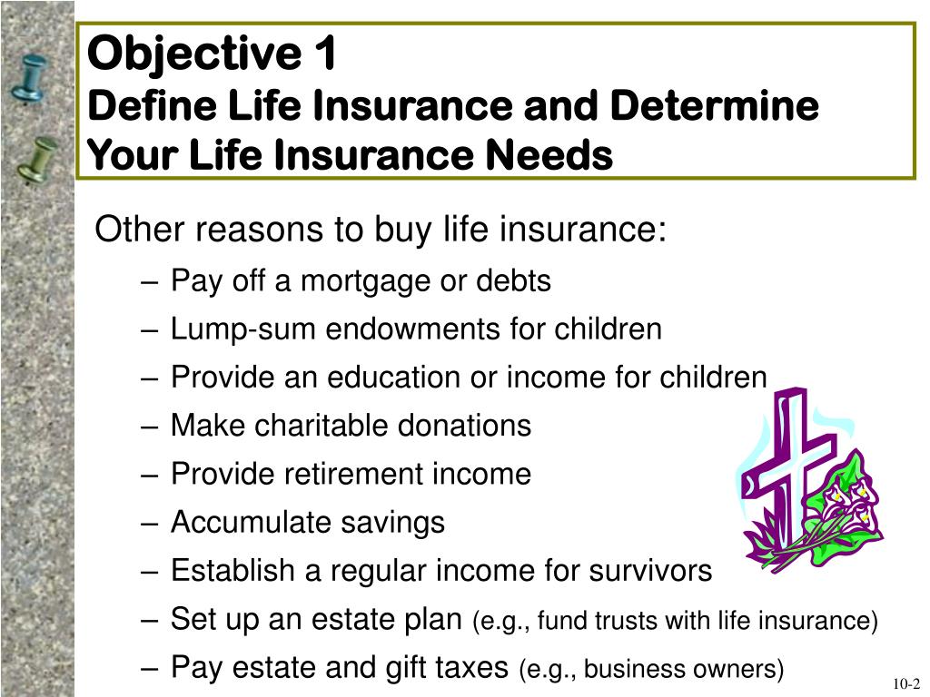 PPT - 10 Financial Planning With Life Insurance PowerPoint Presentation