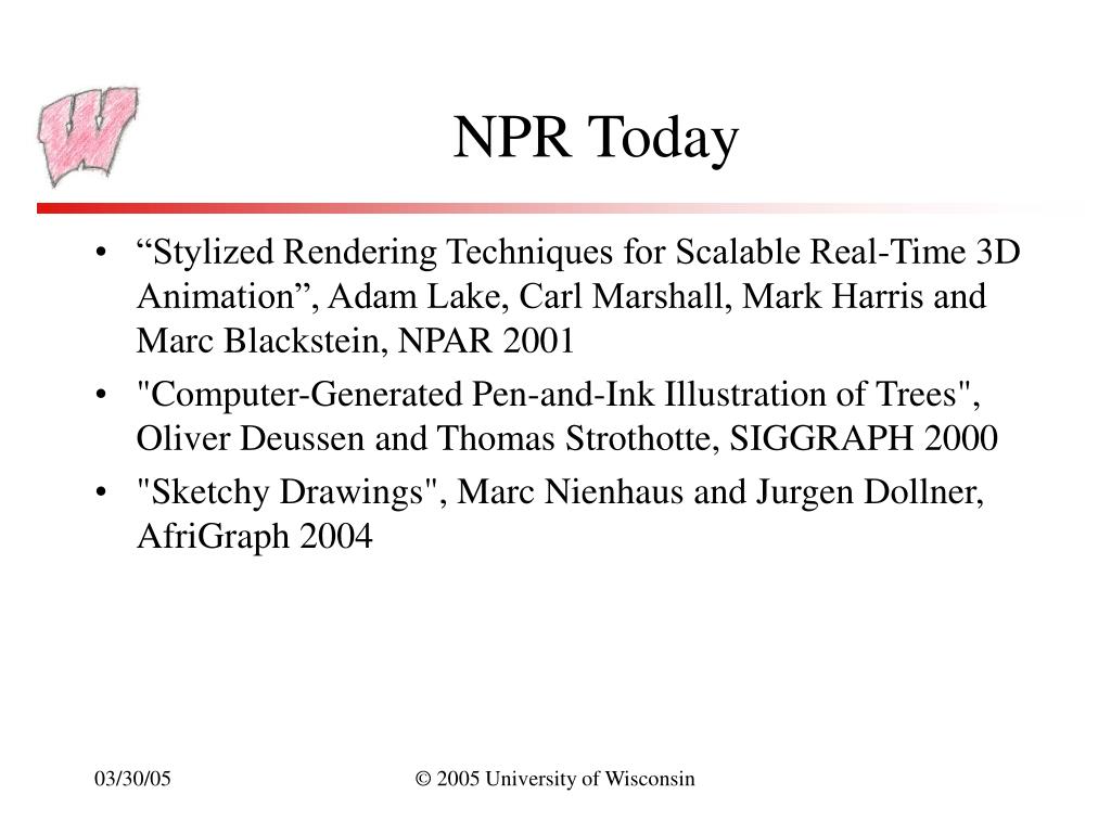 PPT - NPR Today PowerPoint Presentation, free download - ID:28019