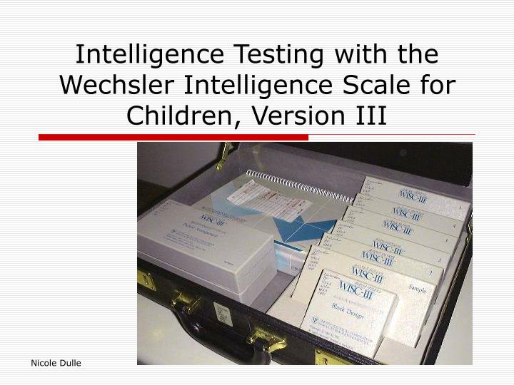 research on the wechsler intelligence scale for children Wechsler intelligence scale for childrendefinitionpurposeprecautionsdescriptionresultsresourcesdefinitionthe wechsler intelligence scale for children, often abbreviated as wisc, is an individually administered measure of intelligence intended for children aged 6 years to 16 years and 11 months. research on the wechsler intelligence scale for children Wechsler intelligence scale for childrendefinitionpurposeprecautionsdescriptionresultsresourcesdefinitionthe wechsler intelligence scale for children, often abbreviated as wisc, is an individually administered measure of intelligence intended for children aged 6 years to 16 years and 11 months.