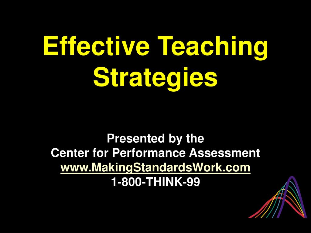 presentation teaching strategy