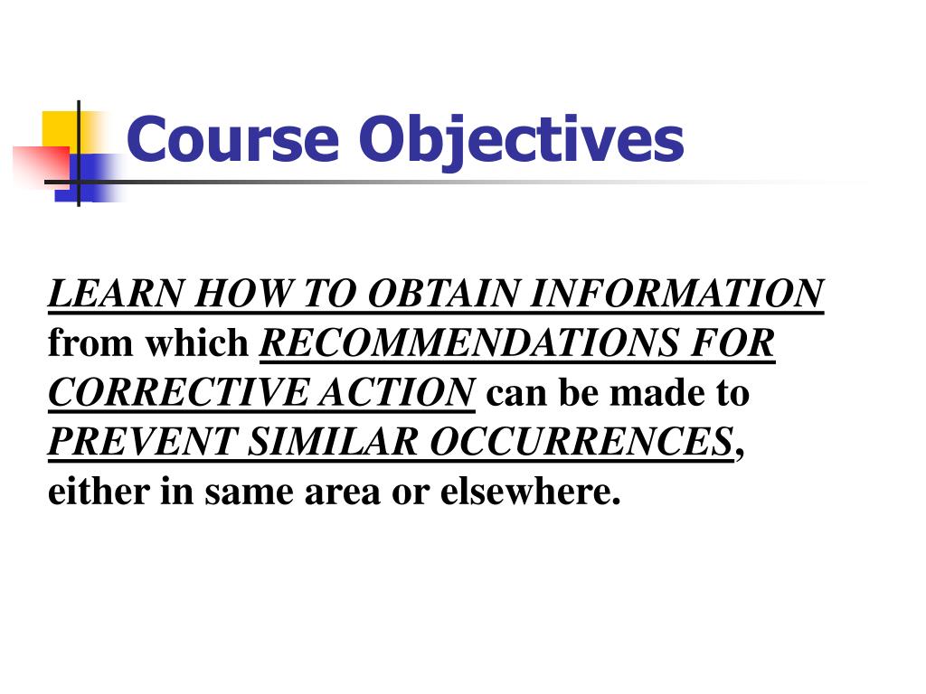 PPT Accident Investigation Why Similar Accidents Keep Duplicating