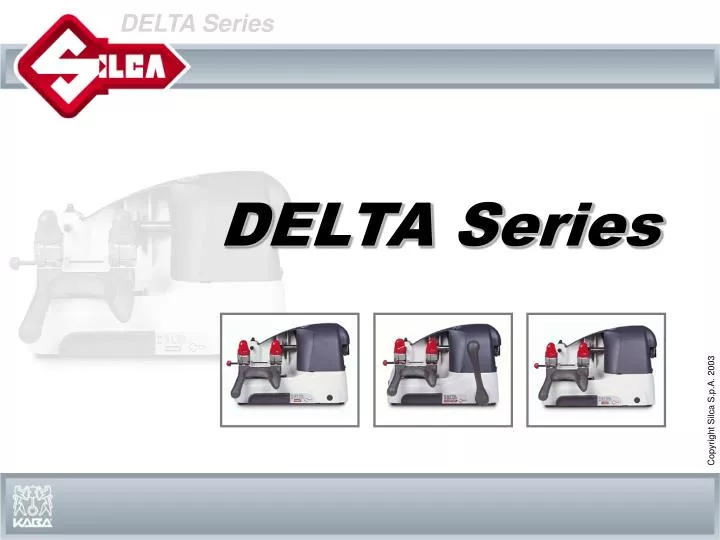 delta series n.