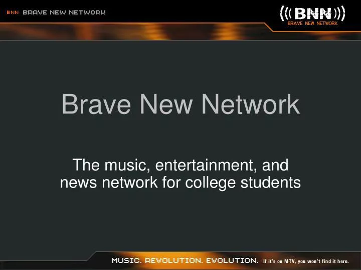 brave new network n.