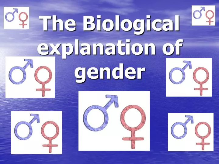 biological gender thesis