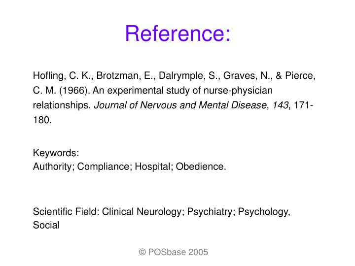 how do you reference in a powerpoint presentation