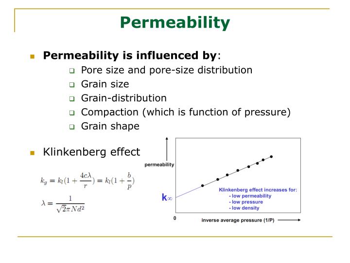 PPT - Single phase flow in porous media: Darcy’s law PowerPoint ...