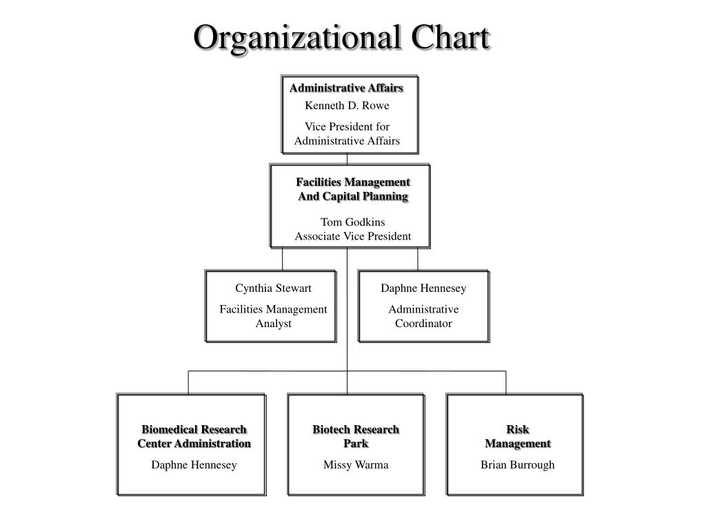 Biotech Organizational Chart