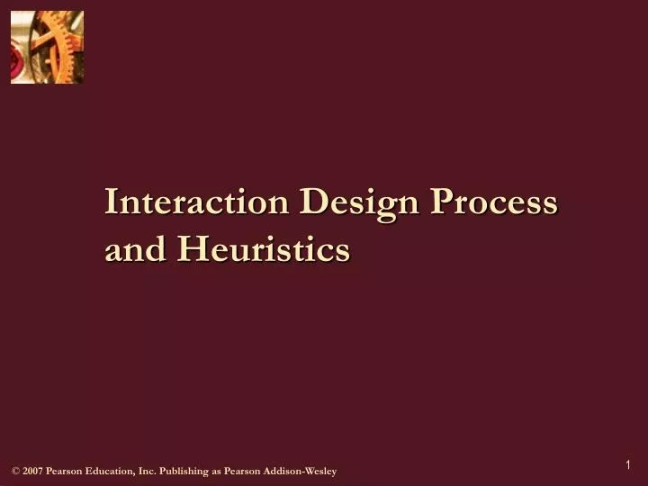 interaction design process and heuristics n.