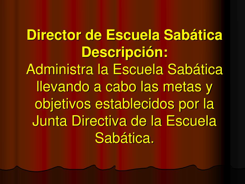 PPT ESCUELA SABÁTICA PowerPoint Presentation, free download ID285096