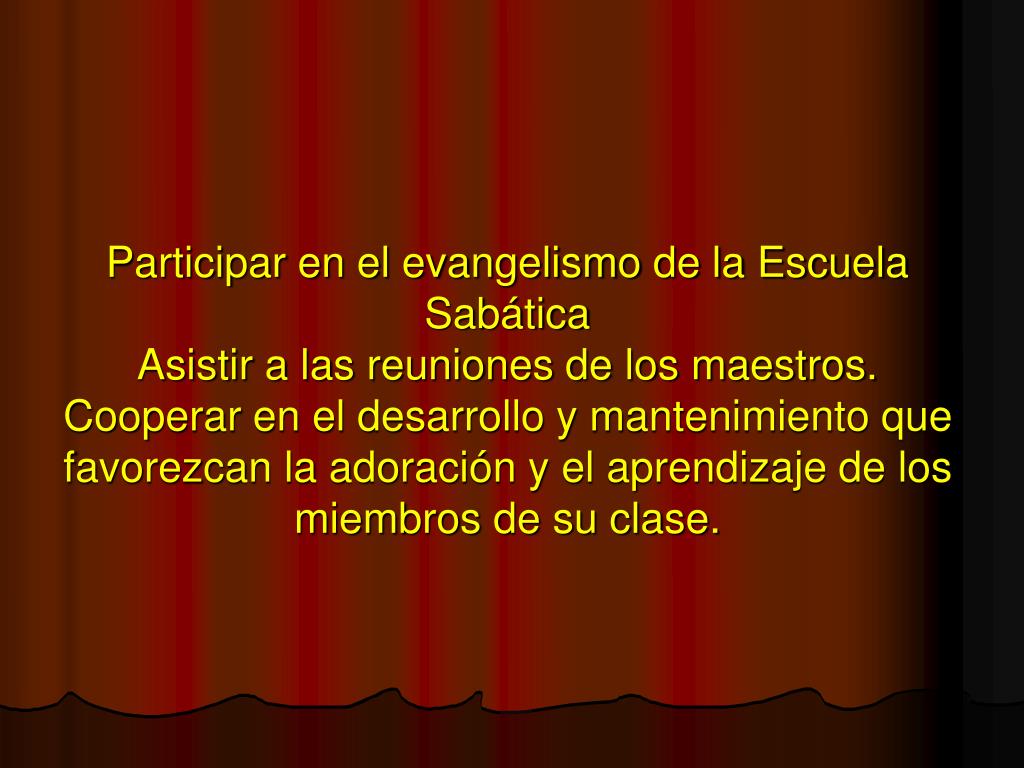 PPT ESCUELA SABÁTICA PowerPoint Presentation, free download ID285096
