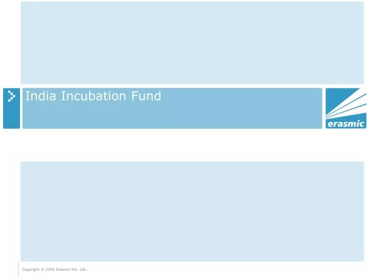 india incubation fund n.