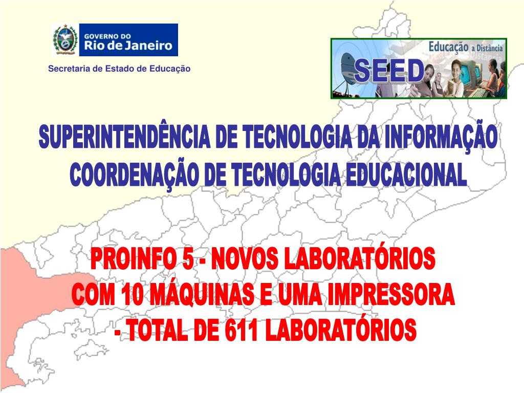 Tecnologia da Informação - Superintendência do Estado para