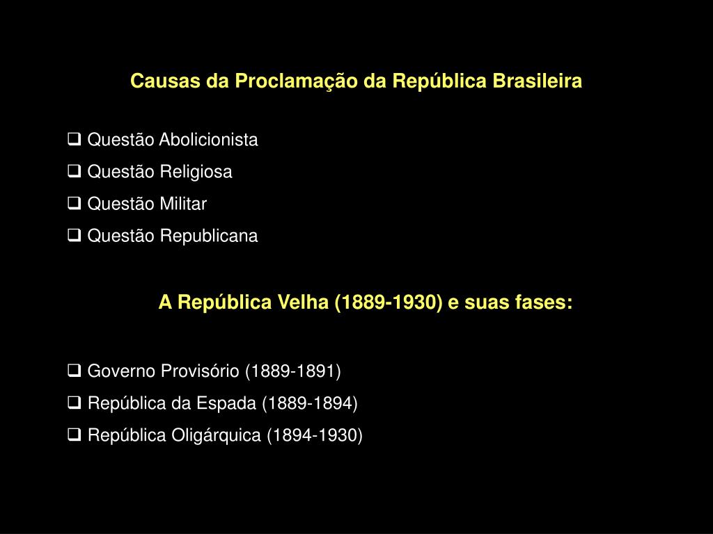 A Republica Brasileira