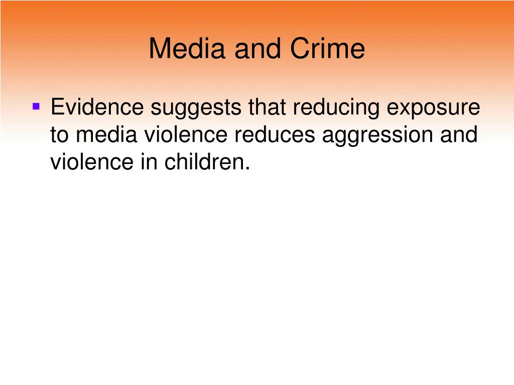 role of media in crime prevention essay