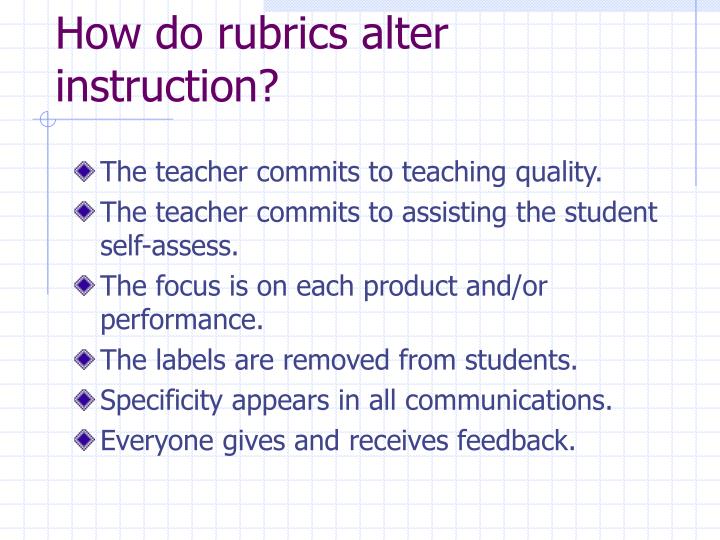 PPT - Designing Rubrics PowerPoint Presentation - ID:287913