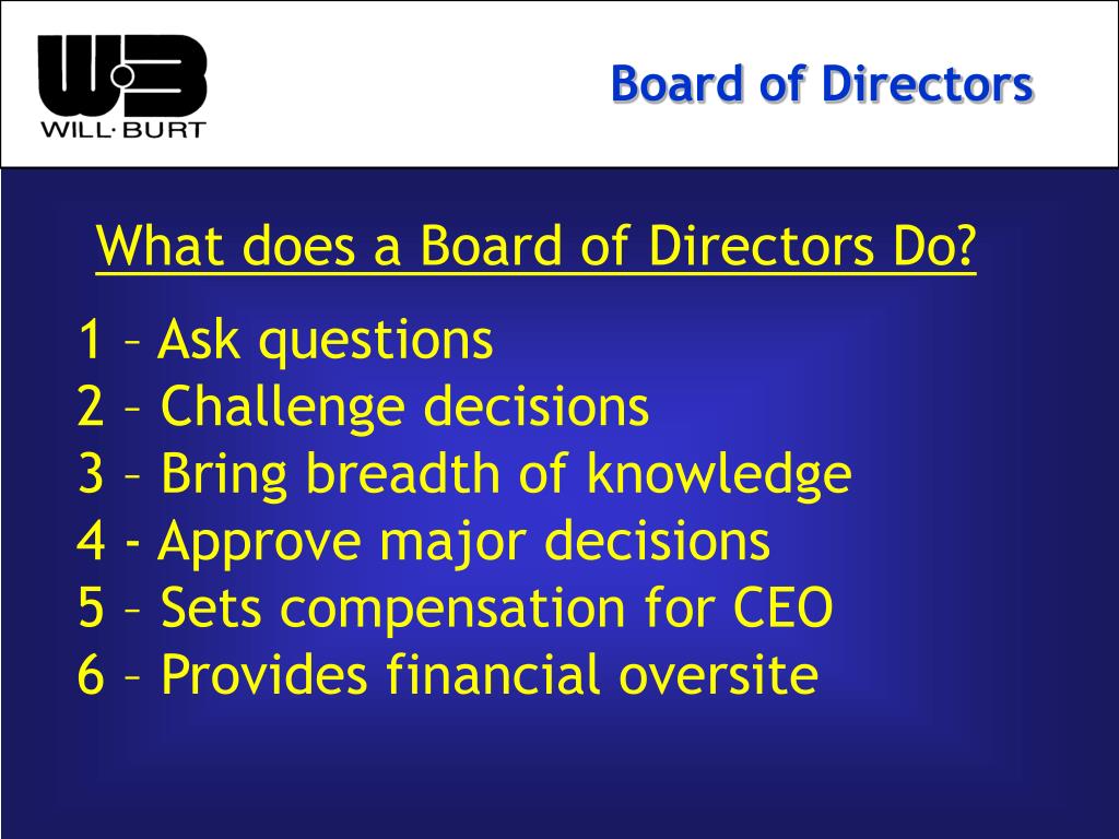 PPT - Fiduciary Responsibility: – Board Leadership – Strategic Planning ...