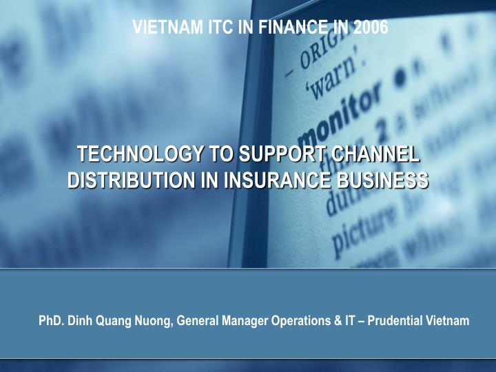 vietnam itc in finance in 2006 n.