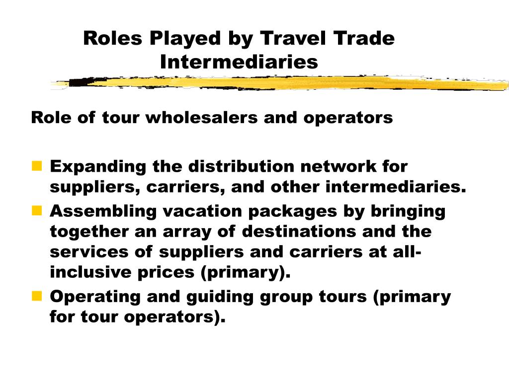 travel trade meaning in english