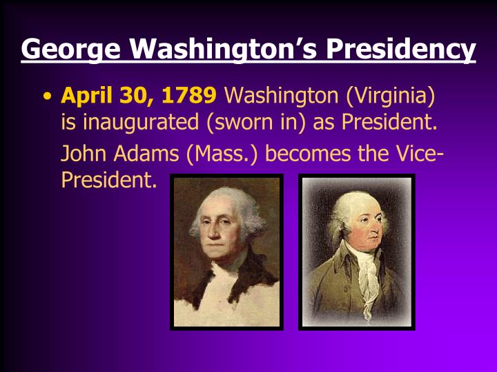 george washington presidency george washington presidency