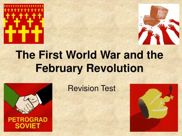 the first world war and the february revolution n.