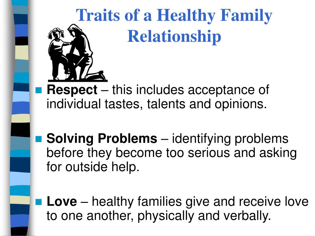 Traits of a Healthy Family Relationship.