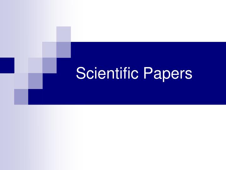 google scientific papers search