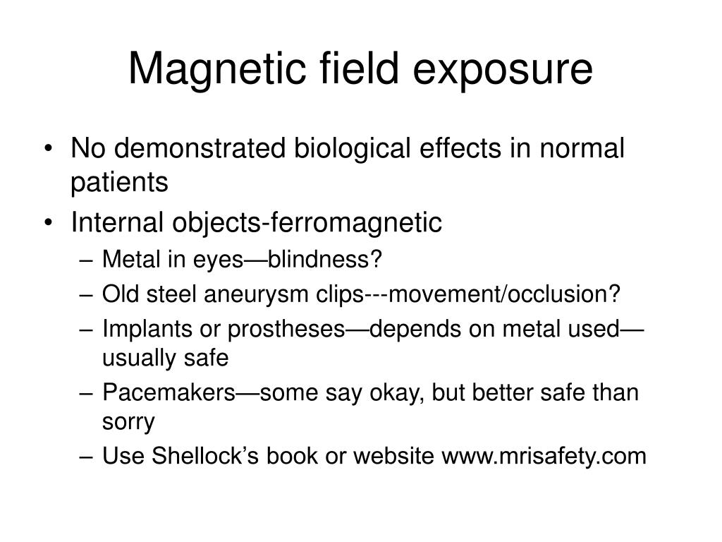 PPT Chapter 15 MRI Safety PowerPoint Presentation, free download