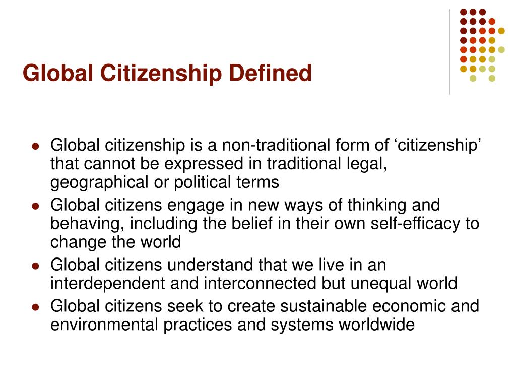 PPT - Preparing Global Citizens Through Service-Learning PowerPoint  Presentation - ID:29307