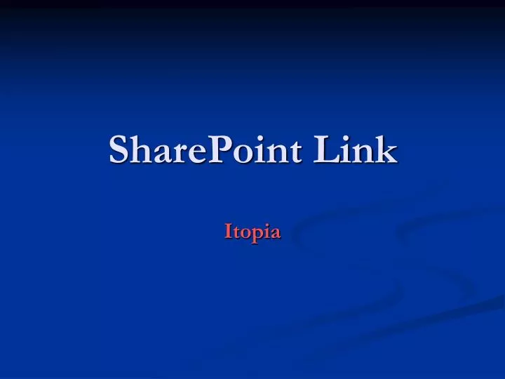 PPT - Beat Recession With SharePoint Link PowerPoint Presentation, free ...