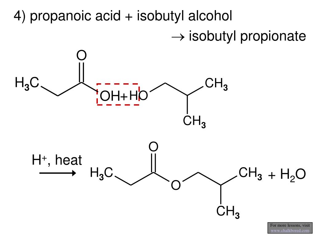 PPT Esterification Reactions PowerPoint Presentation Free Download 