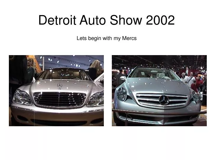 detroit auto show 2002 n.