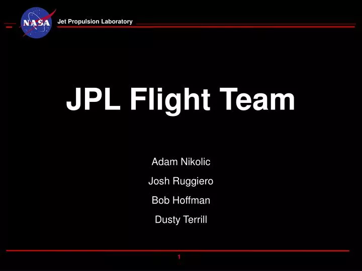 jpl flight team n.