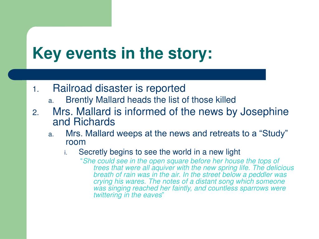 Ppt the story of an hour kate chopin powerpoint presentation id 294443