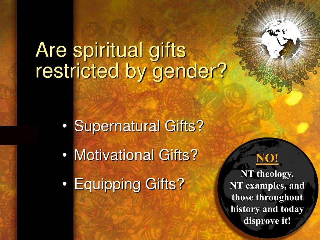 PPT Definition of Spiritual Gifts PowerPoint
