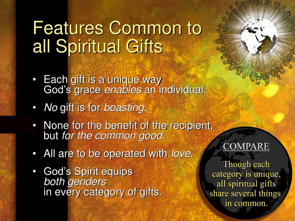 PPT - Definition of Spiritual Gifts PowerPoint Presentation, free ...