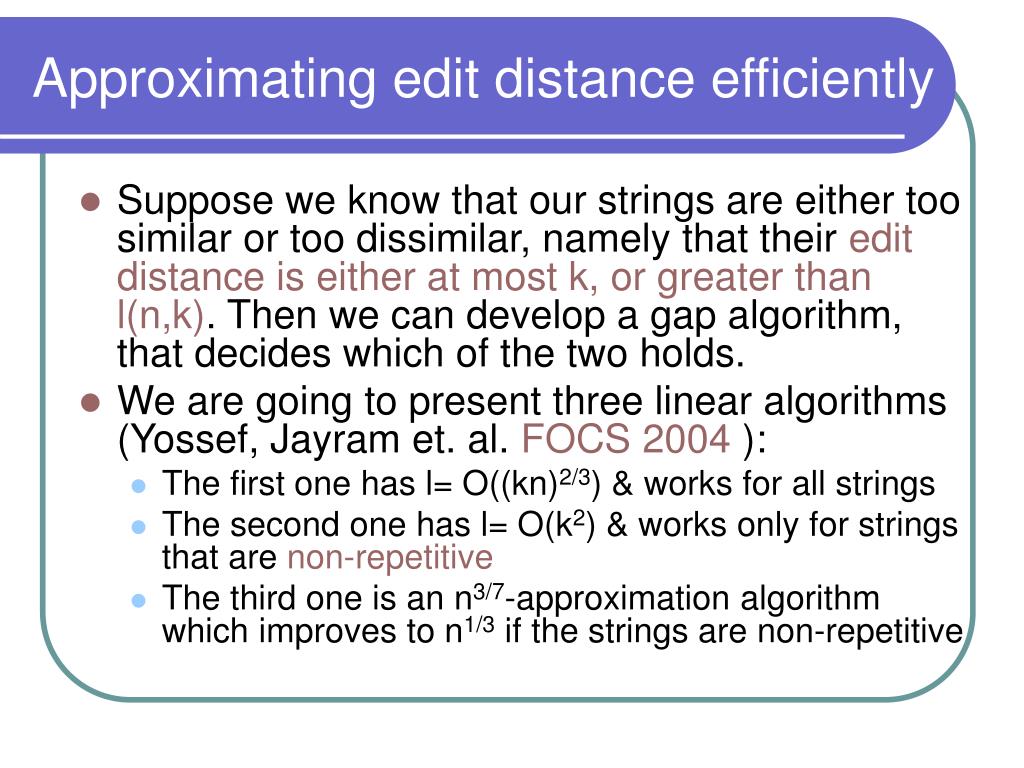 annotation edit distance