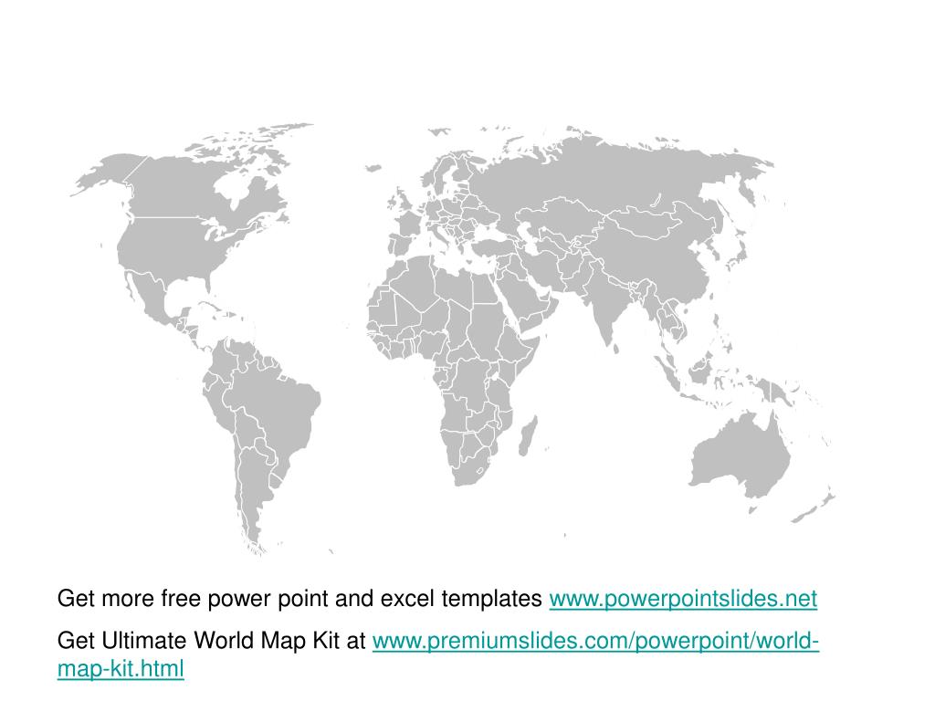 World Map Free Powerpoint Templates Free Powerpoint