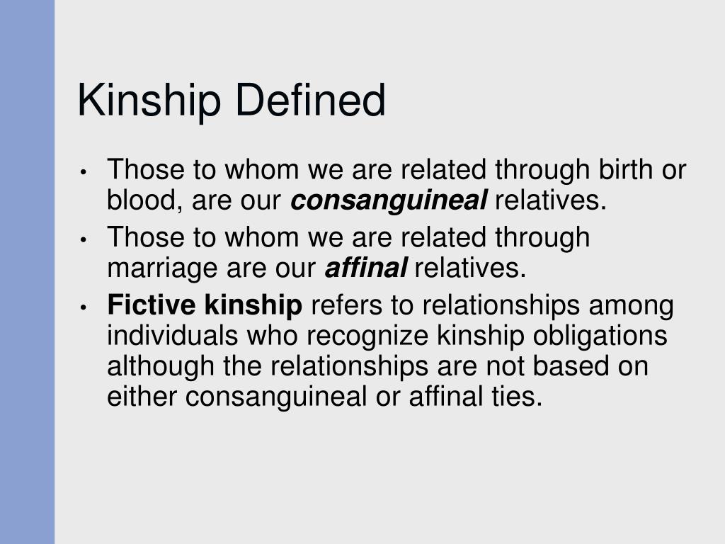 Kinship Meaning Types Degree Importance Descent Lineage Unamed