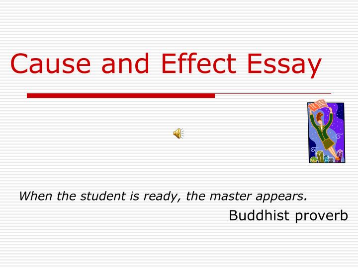 what is a cause and effect essay