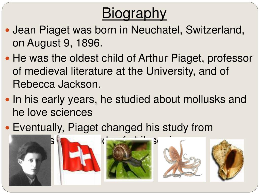 Jean Piaget - Biography, Facts and Pictures