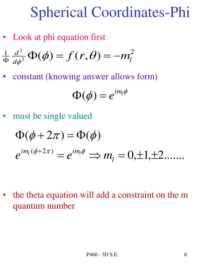 Ppt 3d Schrodinger Equation Powerpoint Presentation Id 297233