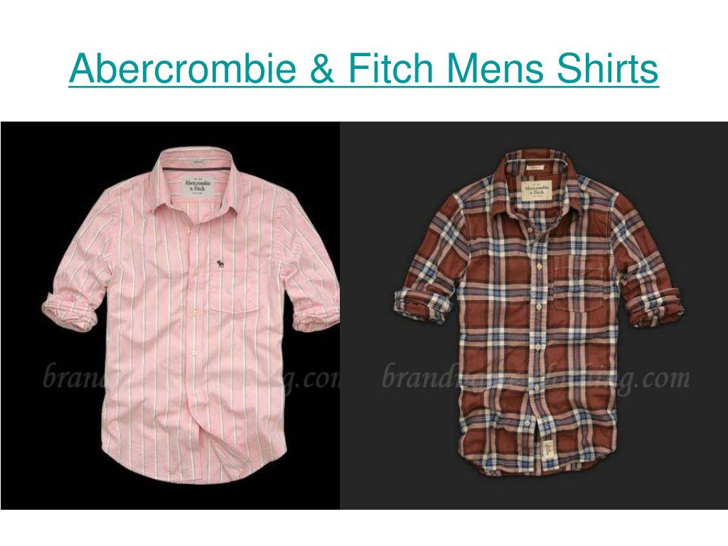 abercrombie & fitch mens shirts
