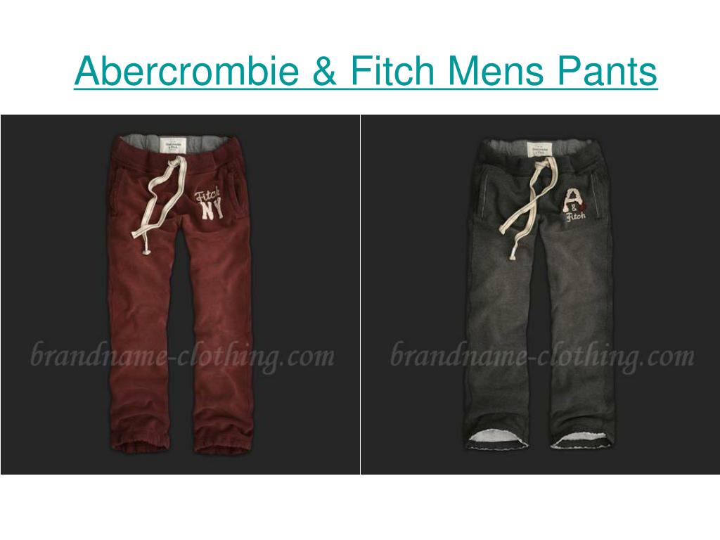 abercrombie fitch mens bottoms