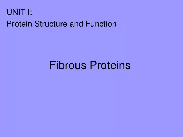 fibrous proteins n.