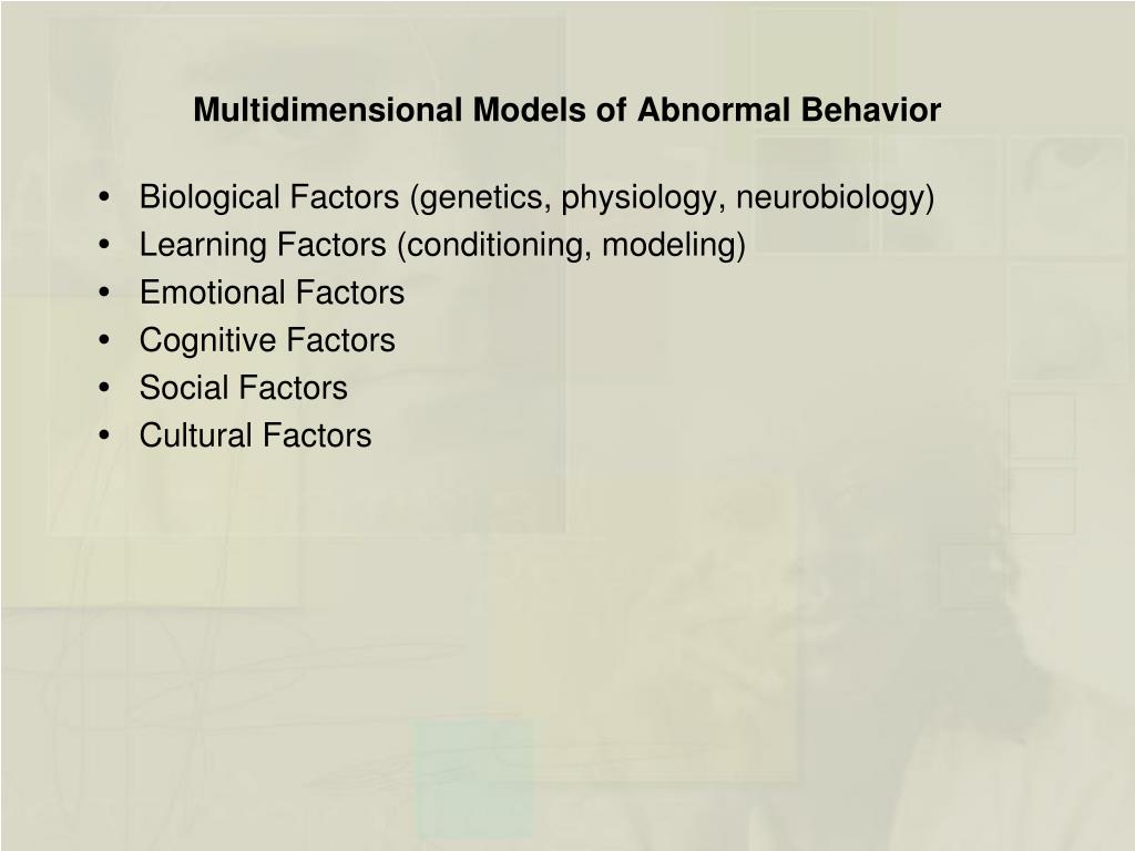 Ppt chapter 2 an integrative approach to psychopathology powerpoint